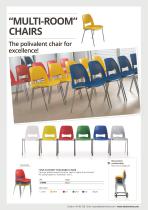 SCHOOL CHAIRS CATALOGUE infant, primary and high school - 9