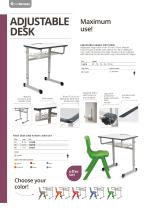 SCHOOL DESK CATALOGUE primary and high school - 8