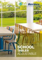 TABLES ADJUSTABLE CATALOGUE infant, primary and high school