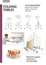 TABLES ADJUSTABLE CATALOGUE infant, primary and high school - 4