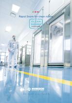 Rapid Doors for clean rooms