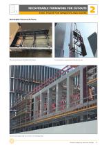 2.2. RECOVERABLE FORMWORK FOR CUT-OUTS 2 Steel frame, FLEX-tube and -box formwork - 3