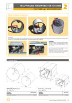 2.2. RECOVERABLE FORMWORK FOR CUT-OUTS 2 Steel frame, FLEX-tube and -box formwork - 7