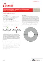 Euronit fibre cement profile sheets - 3