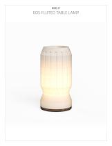 EOS FLUTED TABLE LAMP - 1