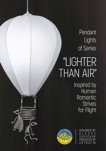 Pendant Lights of Series &ldquo;LIGHTER THAN AIR&rdquo;