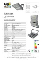 Light spectra LEDX PHOENIX AQUA Serie-4