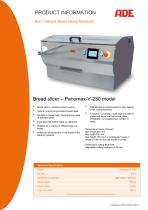 Bread slicer – Panomax-V-230 model - 1