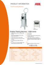 Potatoe Peeling Machine – KSM series