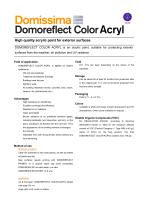 Domoreflect Color Acryl - 1