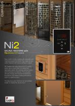 SAUNA HEATERS with Saunova 2.0 Control - 1