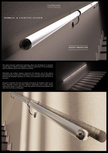 Handrail & Lighting System - Patent Protected