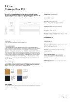 A Line Storage Box 111-2