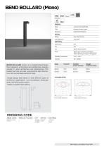 Bend Bollard (Mono) - 1