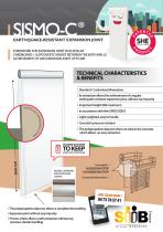 SISMO-C EARTHQUAKE-RESISTANT EXPANSION JOINT - 1