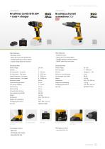 MACHINES WITH INTERCHANGEABLE BATTERY '24 - 7