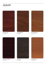 Wood finishes | Colour chart - 2