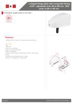 L-shaped hinge plate-1