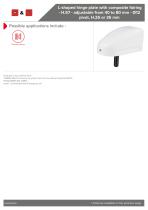 L-shaped hinge plate-2