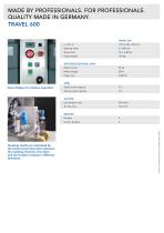 MOVING WALKWAY WET CLEANING MACHINE. TRAVEL 600-4