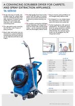 SPRAY EXTRACTION MACHINE. TA 50 ı K 50-2