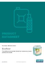 PRODUCT DATASHEET Ecofloor-1