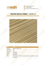 WOVEN METAL FABRIC QKDB-22-1