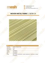 WOVEN METAL FABRIC QKDB-24-1