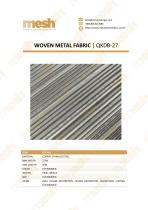 WOVEN METAL FABRIC QKDB-27-1