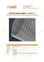 WOVEN METAL FABRIC QKDBX-21