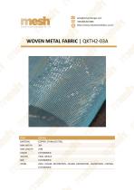 WOVEN METAL FABRIC QKTH2-03A