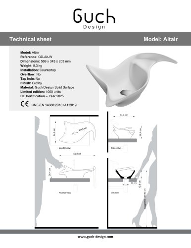 Ficha t&eacute;cnica Altair