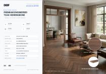 Engineered parquet floor DF-Y1606-15