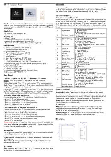 Breeze BC104-4M Datasheet