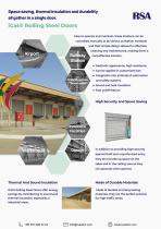 Rolling steel door-1