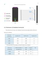 E25XX Series Compact Speed Gate Features and Technical Specifications  V1.0 Updated on December 30, 2025-10