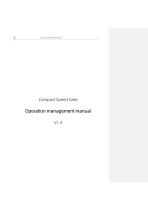 Operations Management Manual