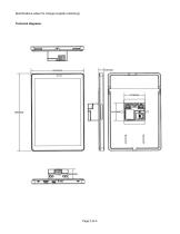 EVI-YZ08P : 8-inch Android tablet with POE Ethernet port - NFC and LED optional-2