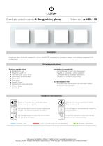 Double glass faceplate-1