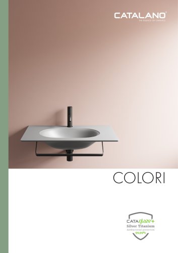 CATALANO GOLD & SILVER GREEN LUX 80 WASHBASIN