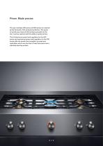 The gas cooktops The cooktops 400 series and 200 series - 2