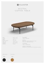 MISTRAL COFFEE TABLE - 1