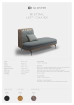 MISTRAL LEFT CHAISE - 1