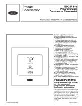 33CS2PPRH-03, 33CS2PP2S-03 Edge® Pro Programmable Commercial Thermostat - 1