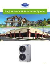 Carrier Single-Phase VRF Heat Pump Systems - 1