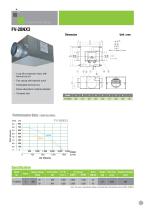 Low Noise Type CABINET FAN - 15