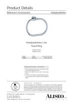 Hotelperfektion Line Towel Ring - 1