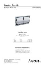 Paper Roll Holder 030447 / 030495-1