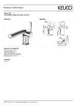 Edition 400 51504XX0000 Single lever basin mixer 80 - 1