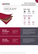 Technical data sheet - PANOPREY® Melamine Faced Board - 1